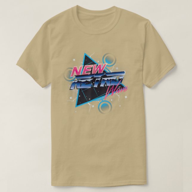New Retro Wave  T-Shirt (Design vorne)