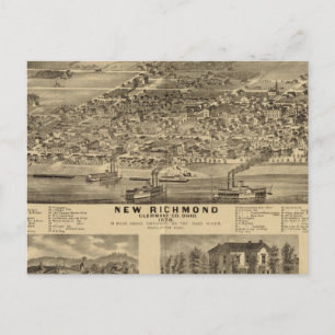 New Richmond, Ohio Postkarte