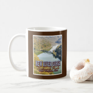 NEW RIVER GORGE NATIONAL PARK - WESTVIRGINIA USA KAFFEETASSE