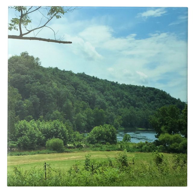 New River, Virginia Fliese (Vorderseite)