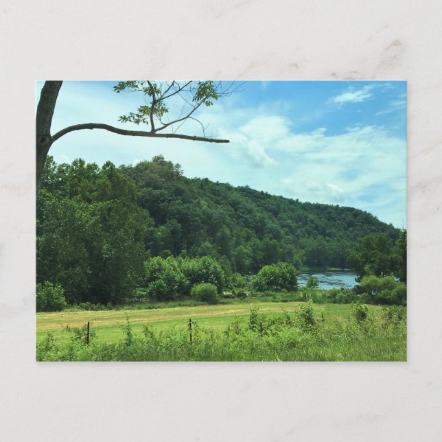 New River, Virginia Postkarte (Vorderseite)
