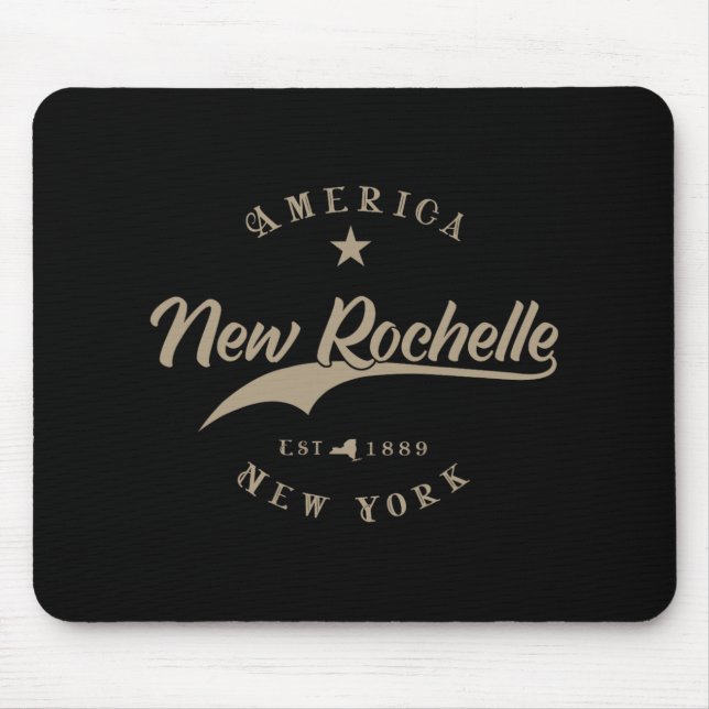 New Rochelle New York  Mousepad (Vorne)
