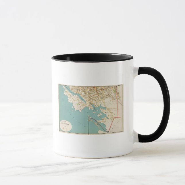 New Rochelle, NY Tasse (Rechts)