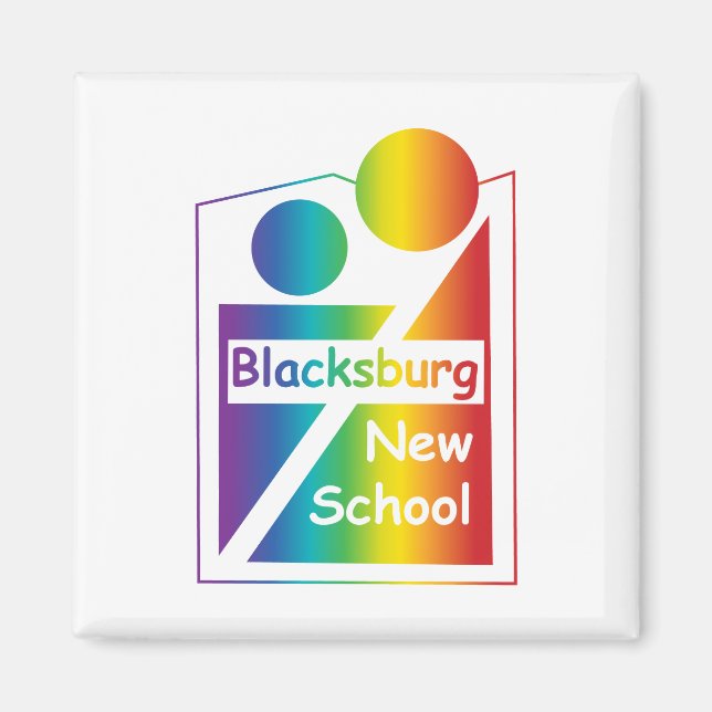 New School Blacksburg Magnet (Vorne)