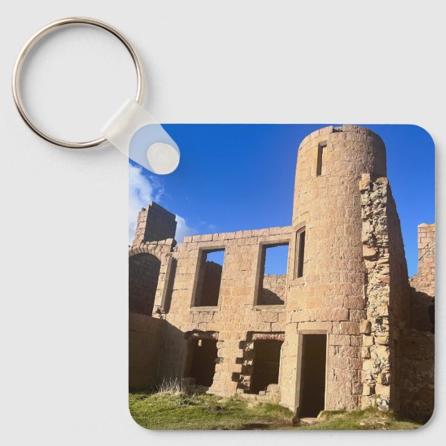 New Slains Castle, Cruden Bay - A Schlüsselanhänger (Vorderseite)