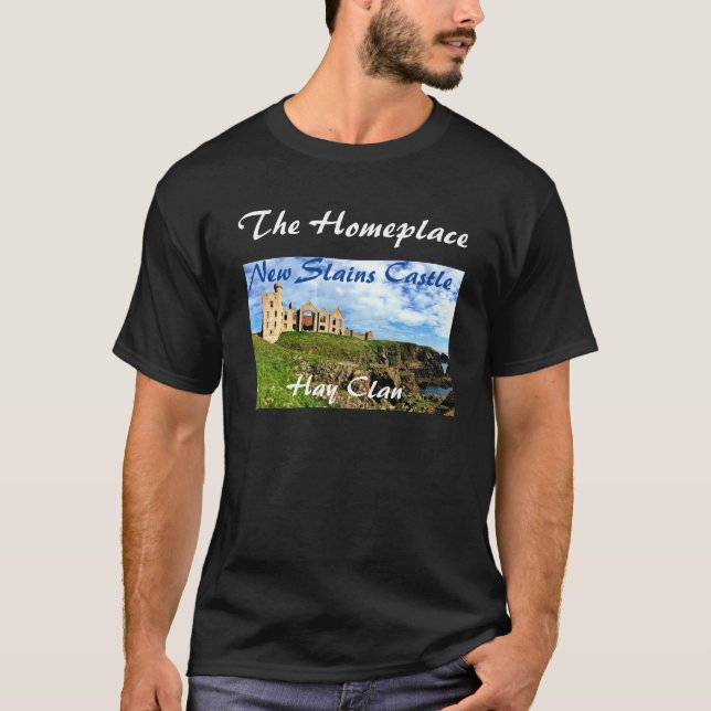 New Slains Castle - Hay Clan T-Shirt (Vorderseite)