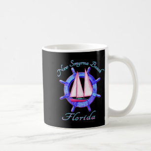New Smyrna Beach Florida Segelboot-Segelurlaub Kaffeetasse