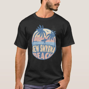 New Smyrna Florida Beach Surf Sommerferien Vint T-Shirt