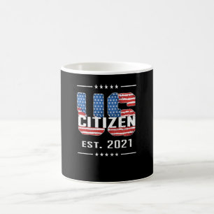 New US Citizen Gift Proud American Citizenship USA Kaffeetasse
