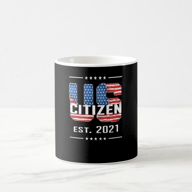 New US Citizen Gift Proud American Citizenship USA Kaffeetasse (Mittel)