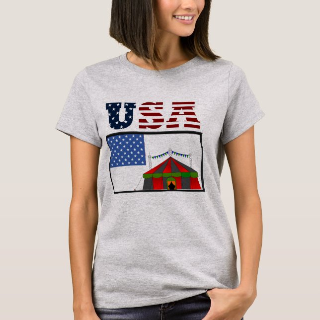 New USA Flag T - Shirt (Vorderseite)