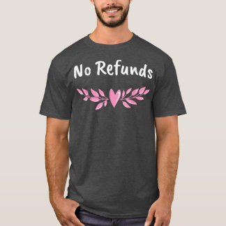 New Wed Wedding Pun Bride und Groom Joke Marriag T-Shirt