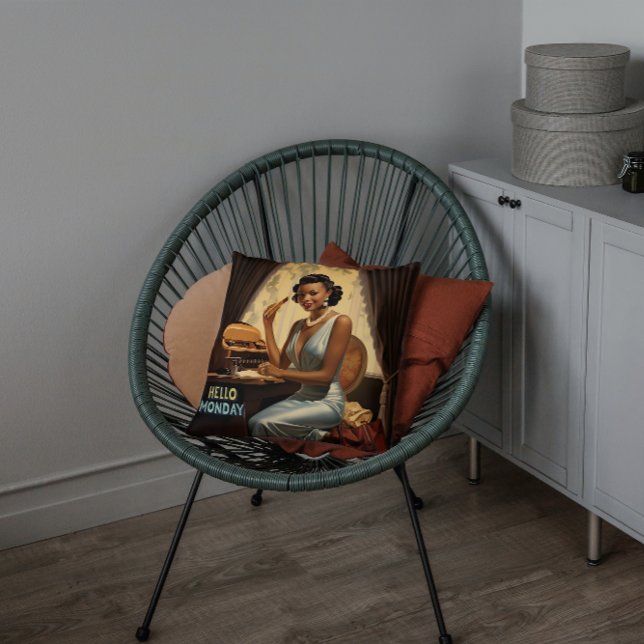 New Week Elegance Motivierend Montag Kissen (Von Creator hochgeladen)