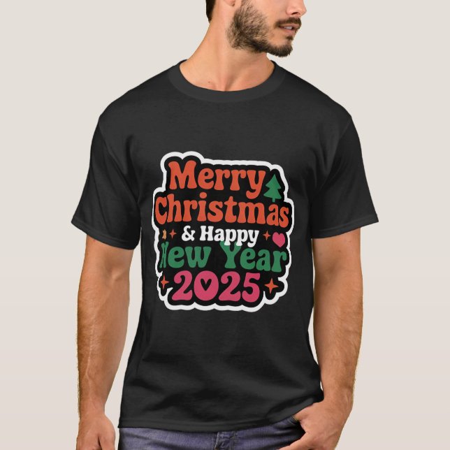 New Year2025, New Look T-Shirt de base pour hommes (Devant)