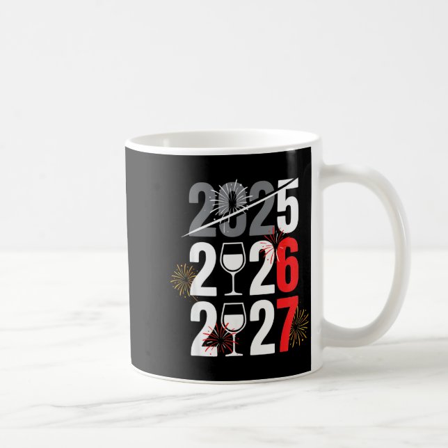 New Year 2026 67 Meme Six Seven Gen Z Alpha Slang  Kaffeetasse (Rechts)