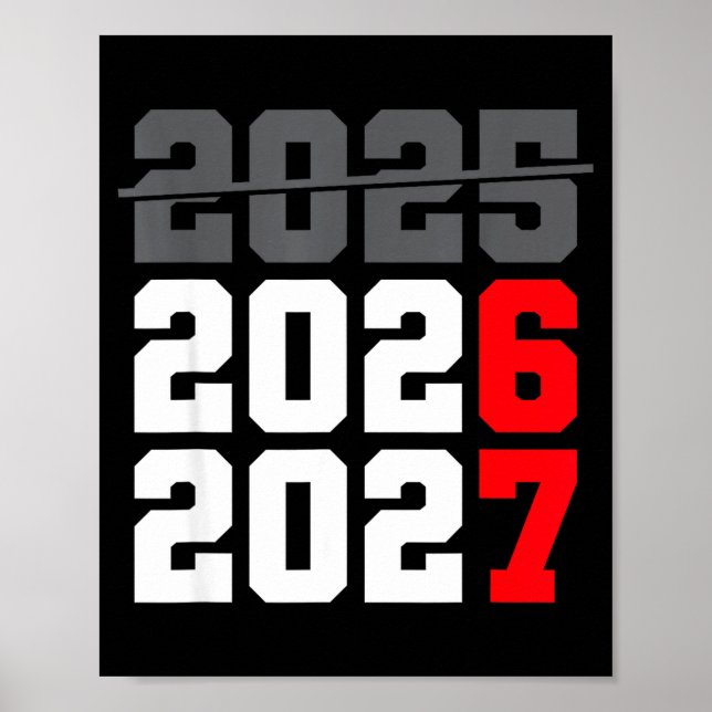 New Year 2026 Shirts 67 Six Seven Meme Gen Alpha S Poster (Vorne)