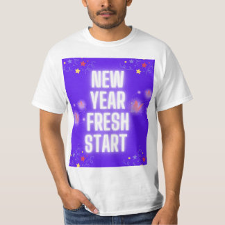 New Year Fresh Start T-Shirt design 