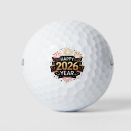 New Year Golf Ball 2026