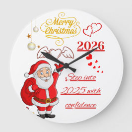 New Year Party Shirt Große Wanduhr