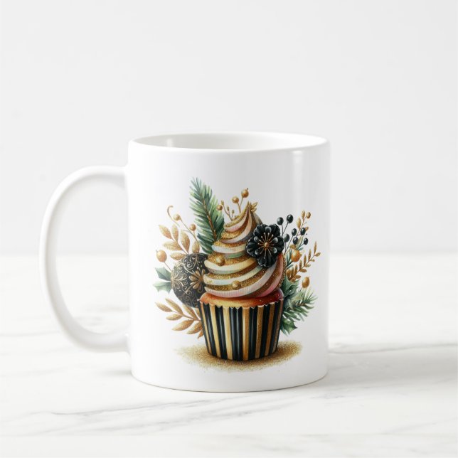 New Years Coffee Tasse (Links)