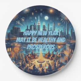 New Year's Eve in New York City Pappteller