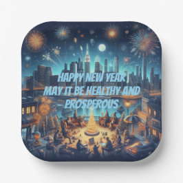 New Year's Eve in New York City Pappteller