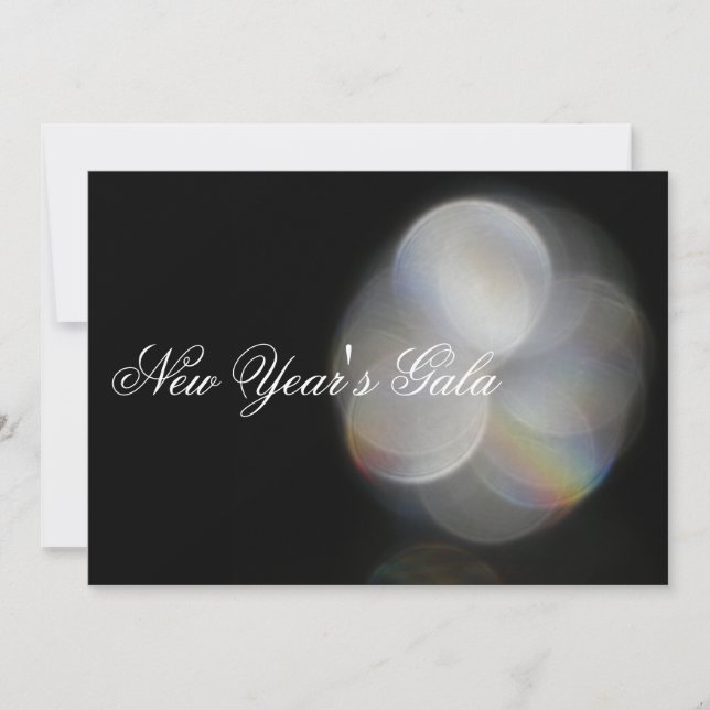 New Years Gala Einladung (Vorderseite)