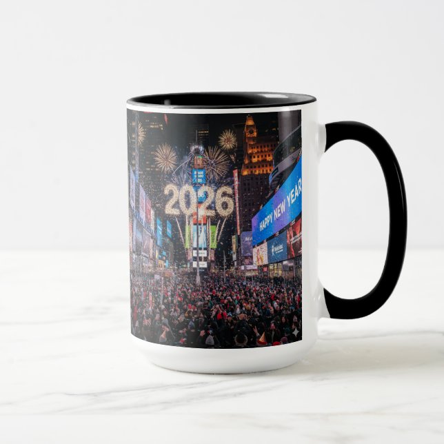 New Year's Men's Celebration Mug Tasse (Rechts)