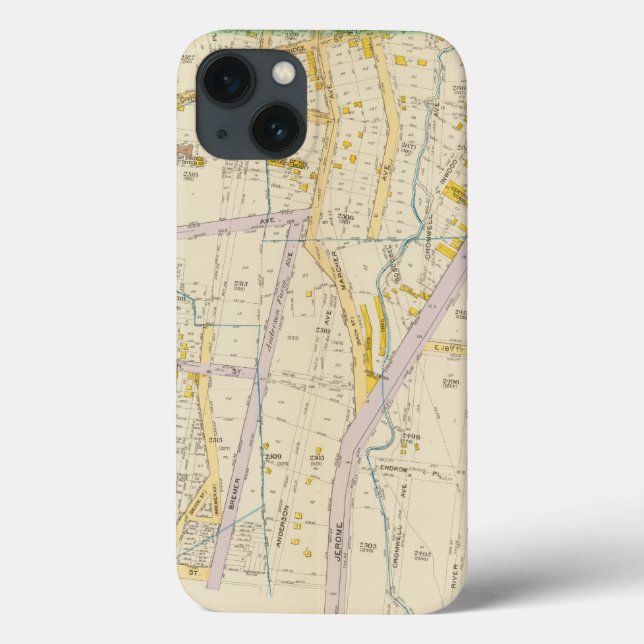 New York 10 Case-Mate iPhone Hülle (Rückseite)