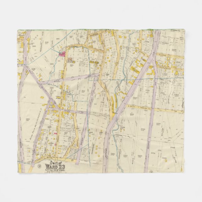 New York 10 Fleecedecke (Vorderseite (Horizontal))