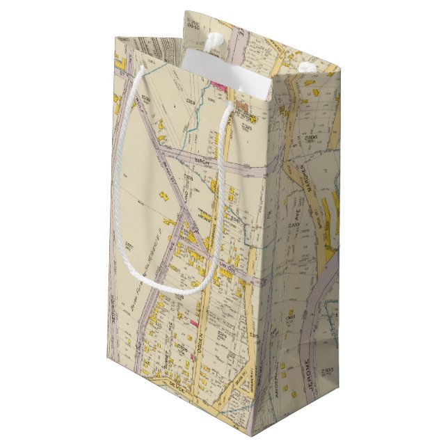 New York 10 Kleine Geschenktüte (Rückseite Schrägansicht)