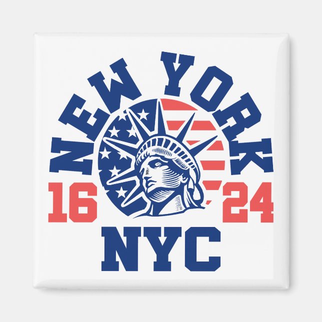 New York 1624 Magnet (Vorne)