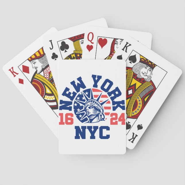 New York 1624 Spielkarten (Rückseite)