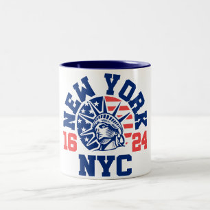 New York 1624 Zweifarbige Tasse