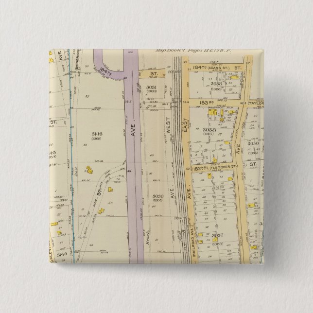 New York 17 Button (Vorderseite)