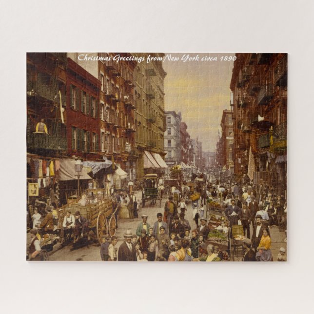 New York- 1891.Weihnachtsgrüße (Horizontal)