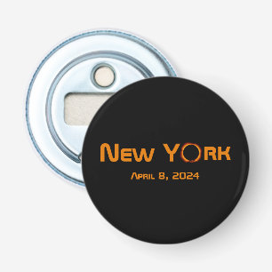 New York 2024 Total Solar Eclipse Flaschenöffner