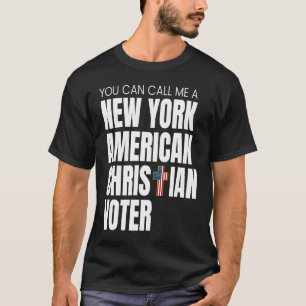 New York American Conservative Christlich National T-Shirt