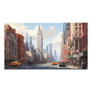 New York Aqucolor Art Fotodruck