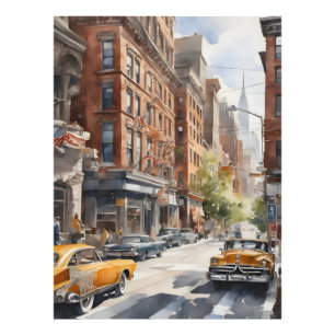 New York Aqucolor Art Fotodruck