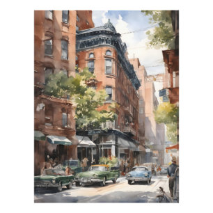 New York Aqucolor Art Fotodruck