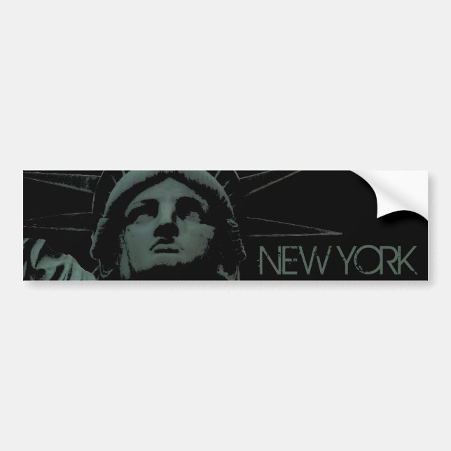 New York Autoaufkleber Statue of Liberty Stickers (Vorne)