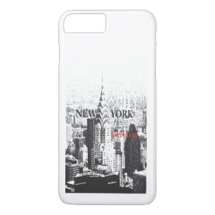 New York avec Love iPhone 7 coque