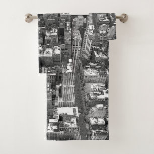 New York Badehandtücher NYC City Handtuch Sets