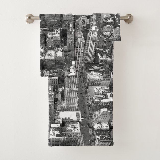 New York Badehandtücher NYC City Handtuch Sets (Insitu)