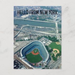 NEW YORK BASEBALL STADIUM POSTCARDS POSTKARTE