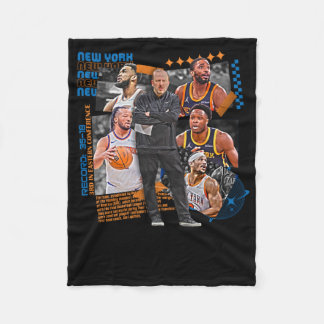 New York Basketball Team Squad Design Fleecedecke