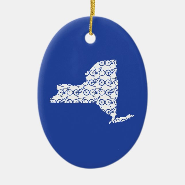 New York Bike Keramikornament (Vorne)