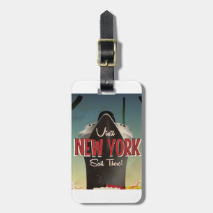 New York bis Southampton Gepäckanhänger