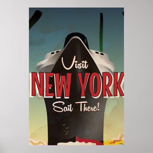 New York bis Southampton Poster (Vorne)